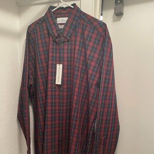 Mizzen & Main Leeward Button Down Shirt XXL Standard Fit